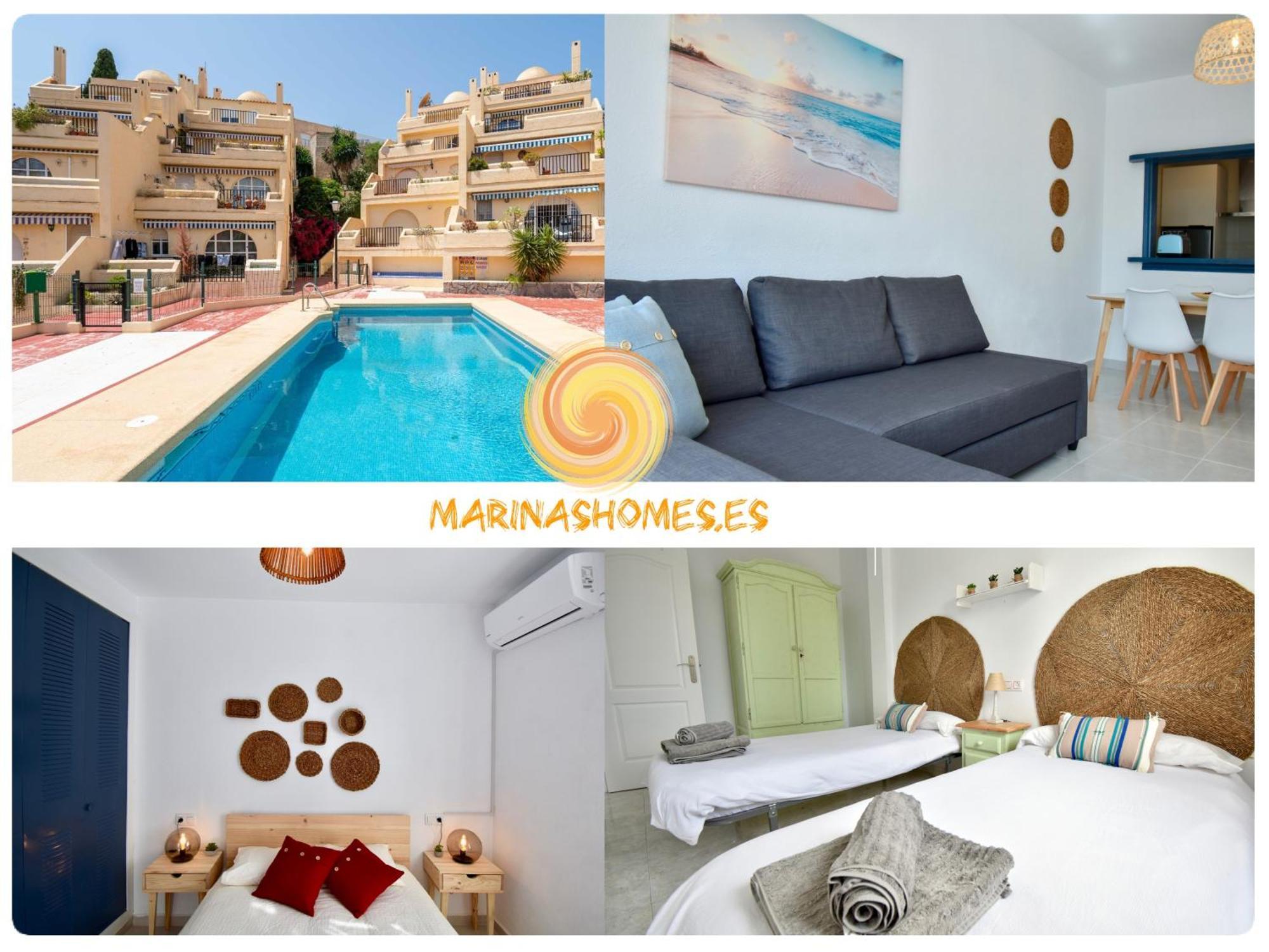 Canada Marinas - Tu Atico En Mojacar Playa! Eksteriør bilde